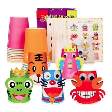 Paper Cup Puppets