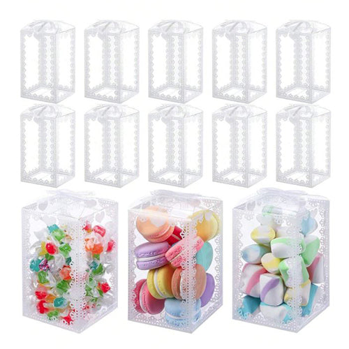 Rectangular Transparent Box 10 pc