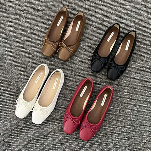 Bow Front Ballet Flats
