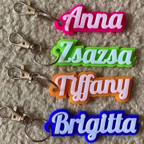 English Name Keychain