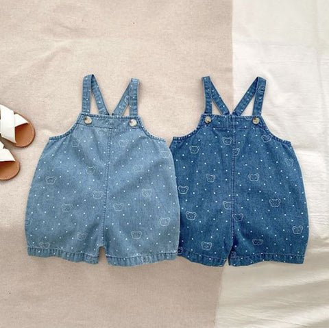 Denim Overalls