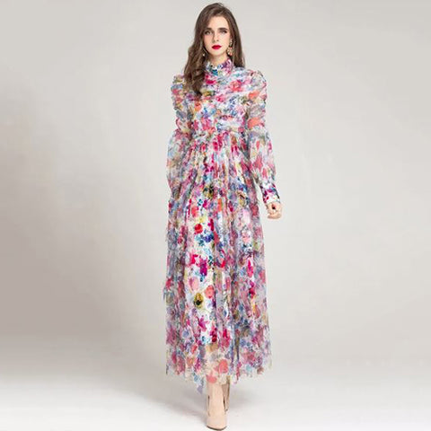 Floral Long Dress