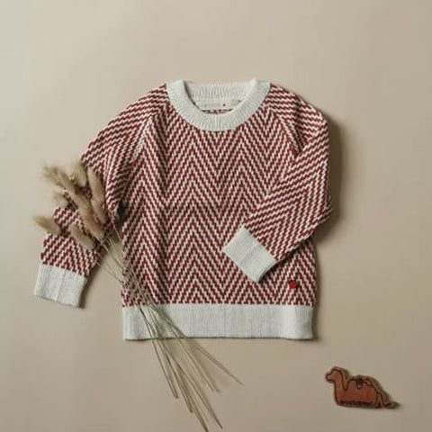Wave Striped Sweater