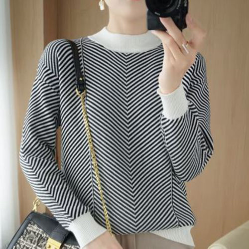 Knit Stripe Tee