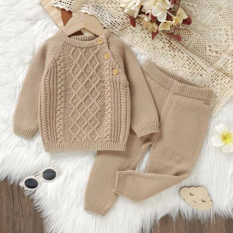 Baby Cable Knit Set