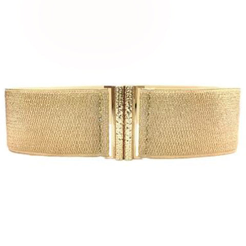 Gold Elastic Belt