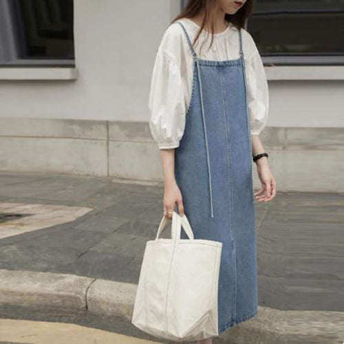 Denim Sleeveless Dress