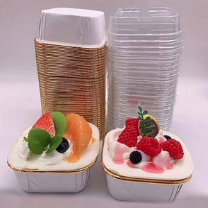 Cake Tin with Lid 50 pc