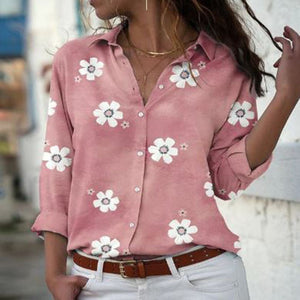 Flower Print Shirt