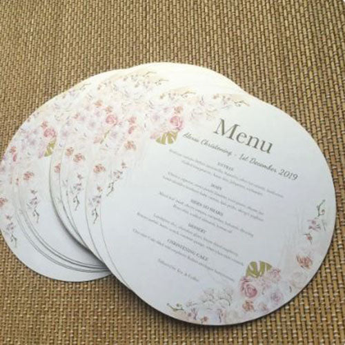 Menu Cards