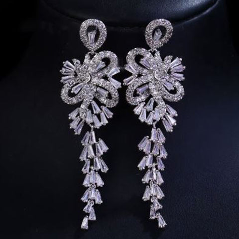 Crystal Drop Earrings