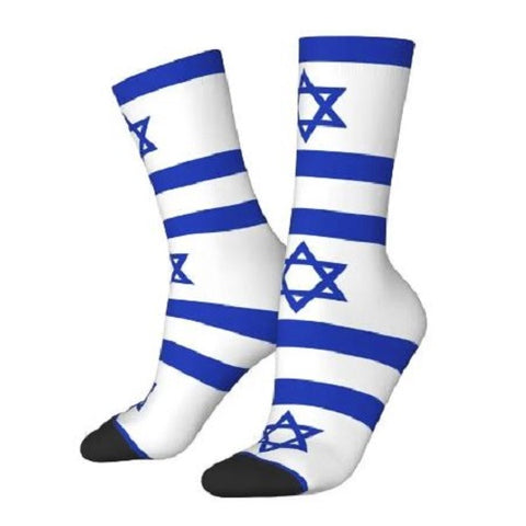 Israeli Flag Socks