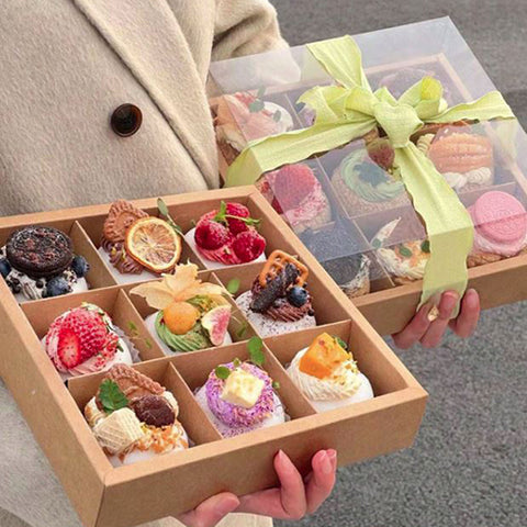 Clear Cake Packaging Box