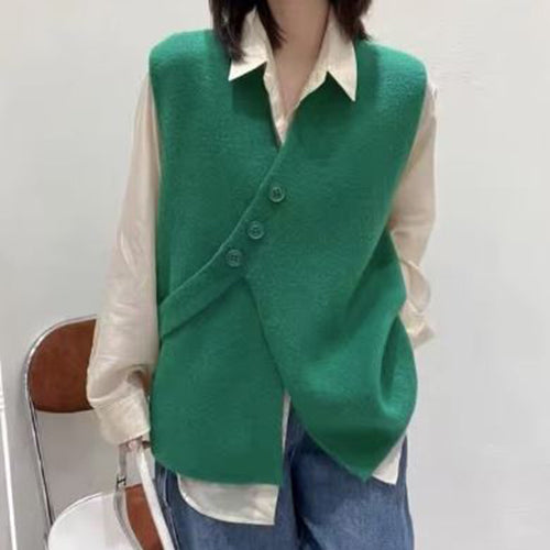 Button Wrap Vest