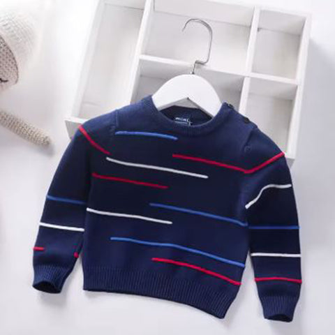 Colored Striped Sweater