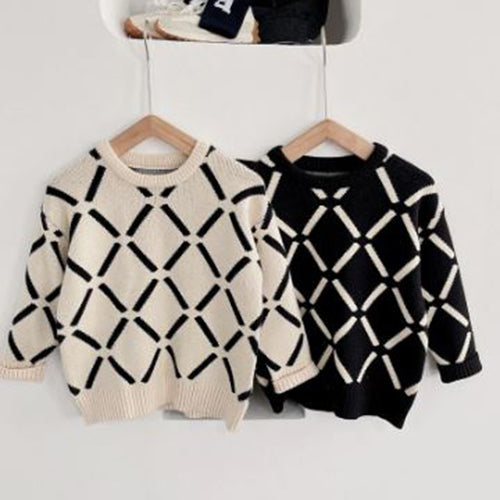 Geometric Knit Sweater