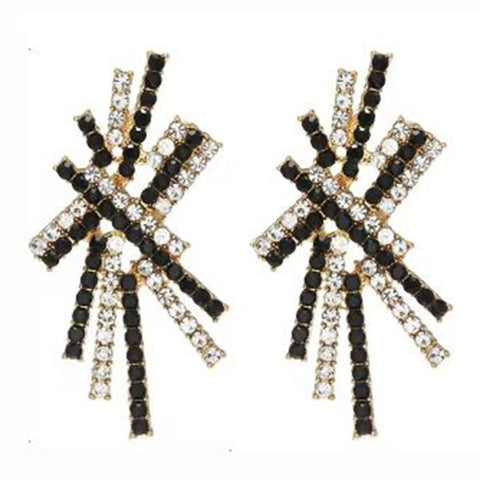 Rhinestone Drop Earrings