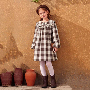 Tween Girls Buffalo Plaid Dress