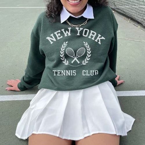 New York Tennis Club Sweater