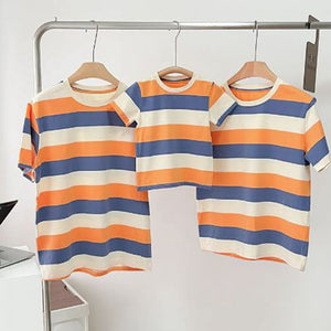 Colored Stripe Tee