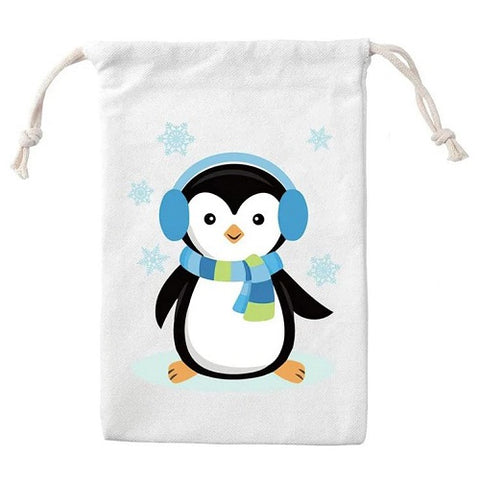 Penguin Drawstring Bags