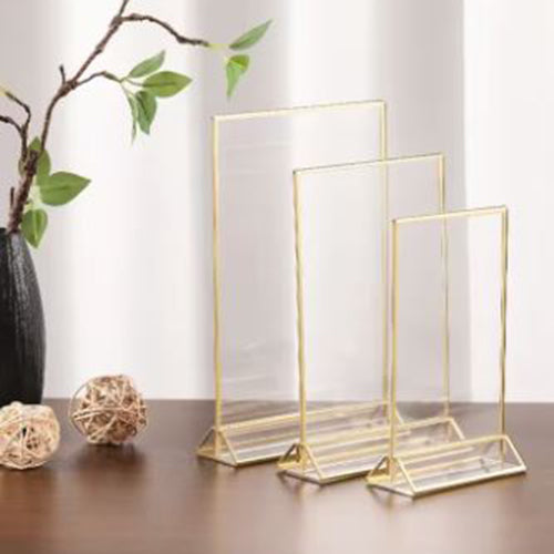 Table Number Frame