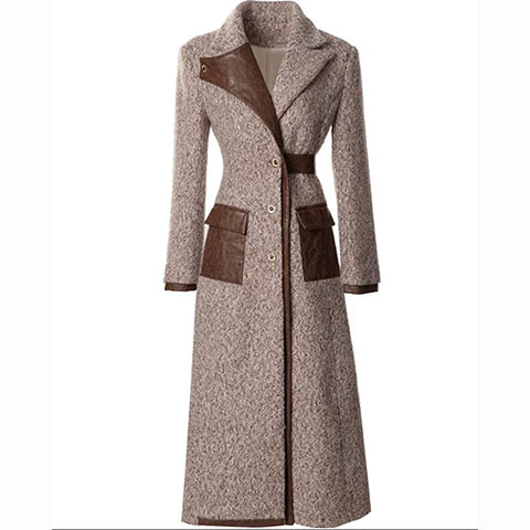 Brown Notched Coat