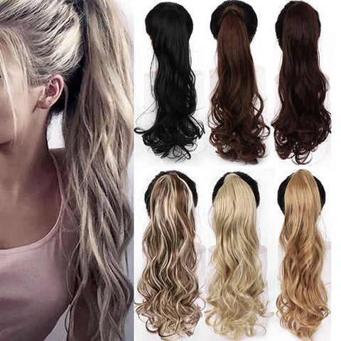 Synthetic Wavy Ponytail