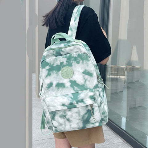 Tie Dye Functional Expandable Backpack