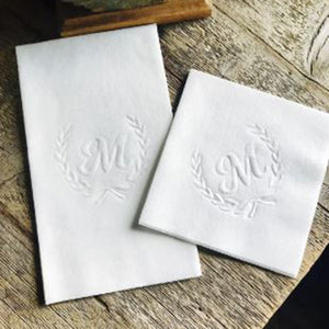 Monogrammed Napkins