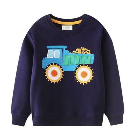 Dump Truck Sweater
