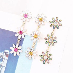 Floral Drop Earrings