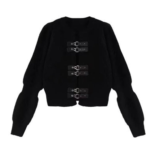 Buckle Close Cardigan