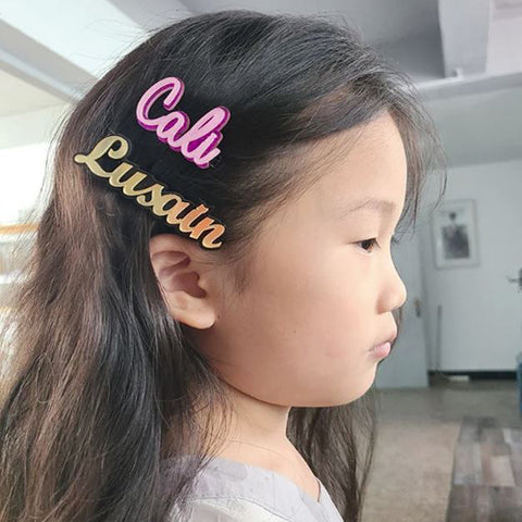 Personalized Hair Clip