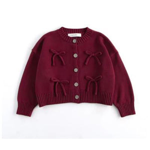 Bow Knit Cardigan