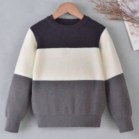 Tween Boys Colorblock Sweater