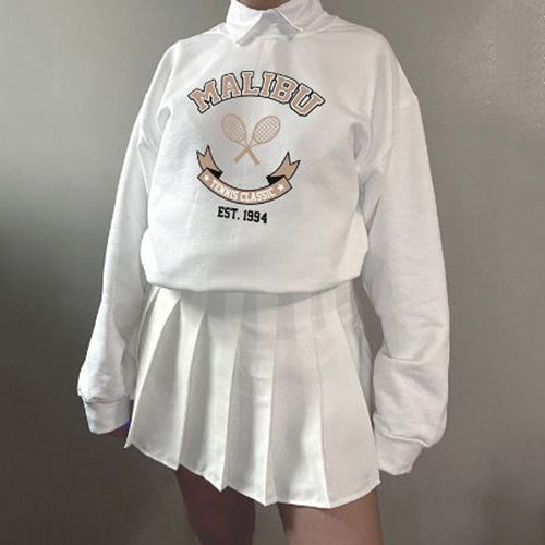 Malibu Tennis Sweater