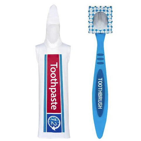 Toothpaste/Toothbrush Costume
