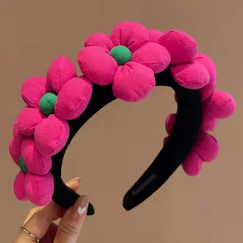 Puffy Flower Headband