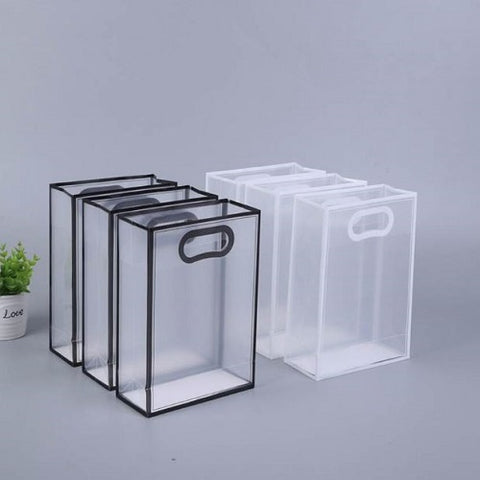 Transparent Gift Bags With Handle 2 pc