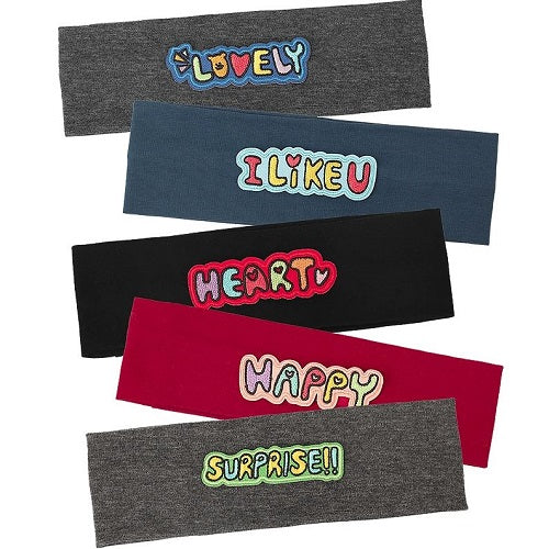 Cartoon Letter Headband