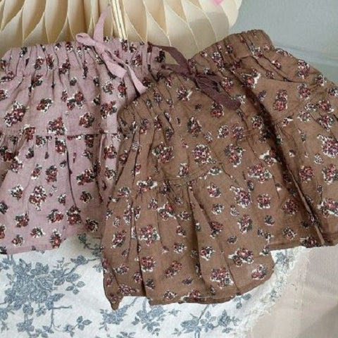 Floral Print Skirt