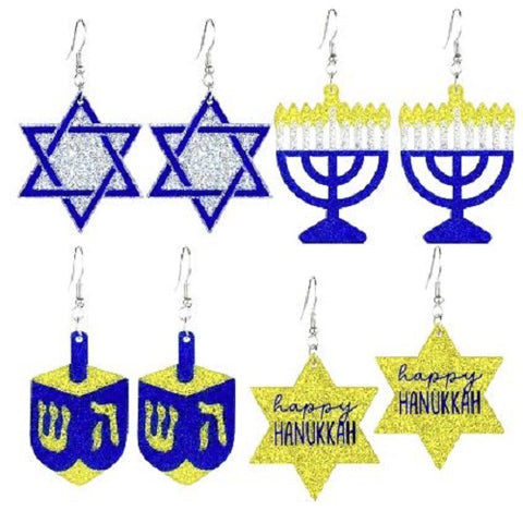 Chanukah Earrings