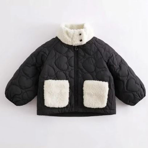 Plush Patchwork Jacket