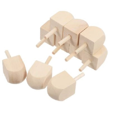 Mini Wooden Dreidel Craft