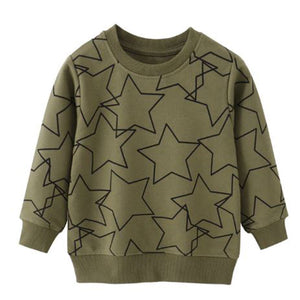 Star Print Sweater