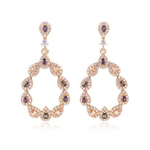 Crystal Drop Earrings