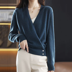 Knit Wrap Sweater