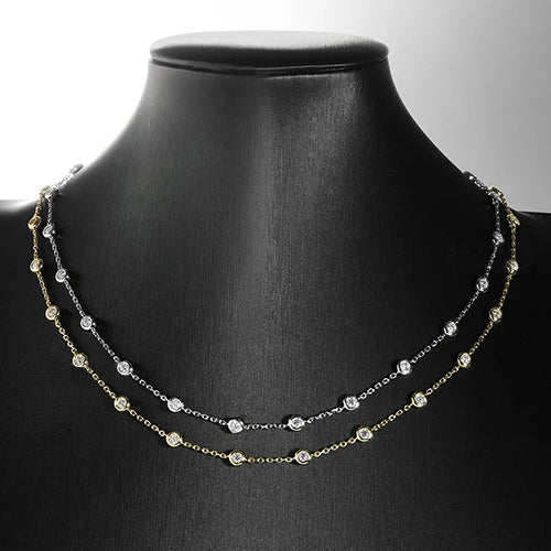 Moissanite Necklace