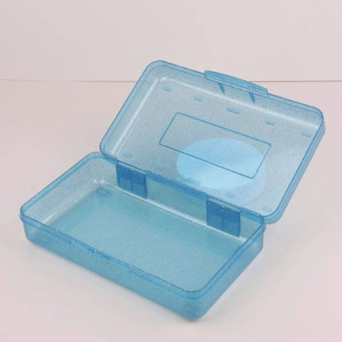 Clear Plastic Pencil Box